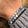 bracelet cyanite pierres naturelles paris