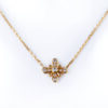 COLLIER PRINTEMPS DIAMANTS FLEUR