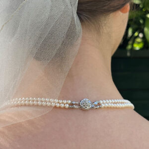 MARRIAGE PERLES COLLIER CULTURE NATURELLES ENFILAGE