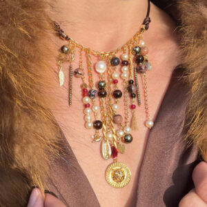 COLLIER UPCYCLING FEMME PERLES CULTURE PARIS